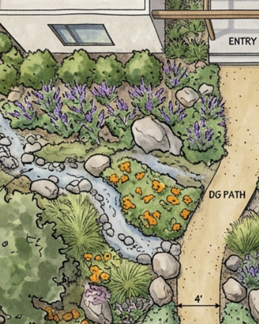 Architectural planting study placeholder